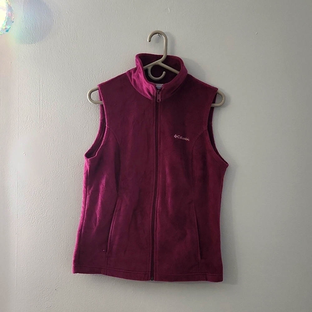 Columbia Women's Magenta Fleece Vest